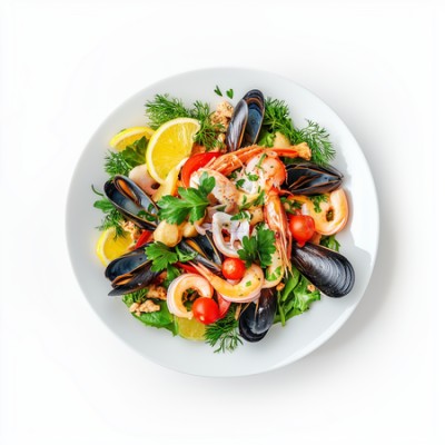 Фирменное блюдо Морской гриль прованс - купить в Кукшилидах